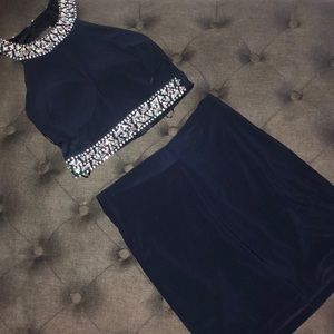 Navy blue set